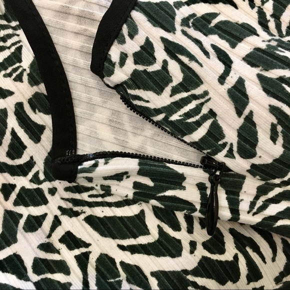 CLUB MONACO Asymmetrical Ribbed Pattern High Low Maxi Dress Women’s Size 10 - Picture 9 of 14